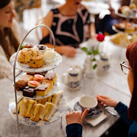 Afternoon Tea at The Courtyard