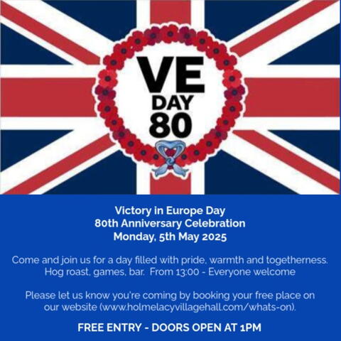 VE day: 80th Anniversary Celebration at Holme Lacy Village Hall