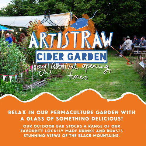 Pop up cider garden