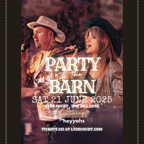 Party In The Barn with They Hey Yahs At Lyde Court