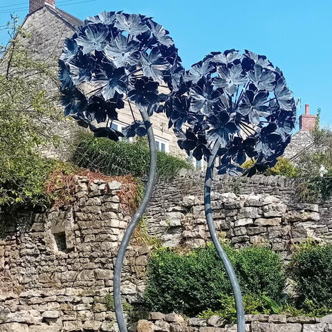 Affordable Art in the Garden