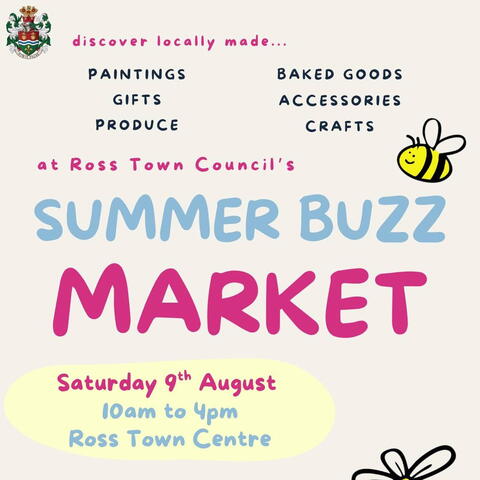Summer Buzz Market poster