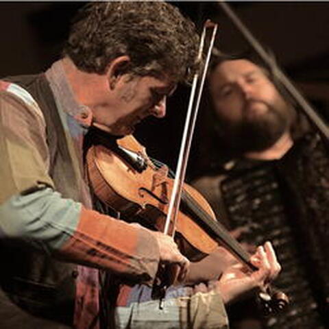 Musicians with stringed instruments