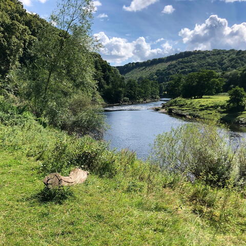 The River Wye in Herefordshire