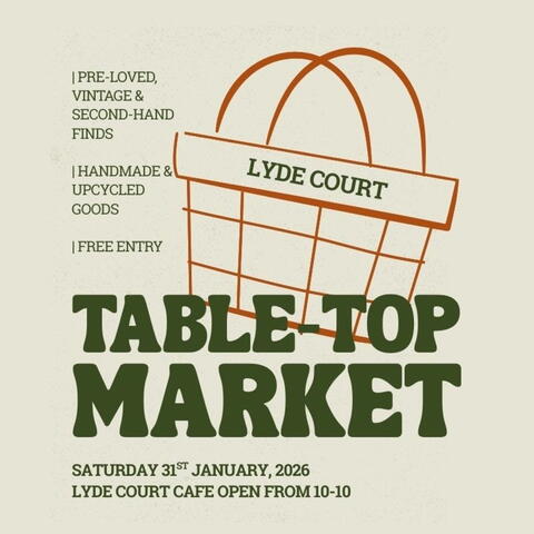 Lyde Court Indoor Table-Top Car Boot