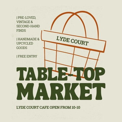 Indoor Table-Top Car Boot poster