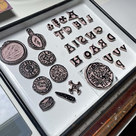 Treasures in Print: Printmaking Inspired by the Herefordshire Hoard