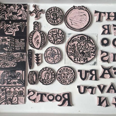 Treasures in Print: Printmaking Inspired by the Herefordshire Hoard