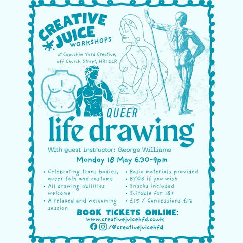 Creative Juice: Queer Life Drawing