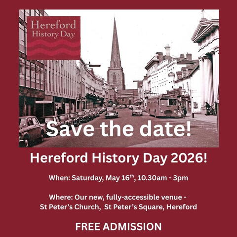 Poster for Hereford History Day 2026
