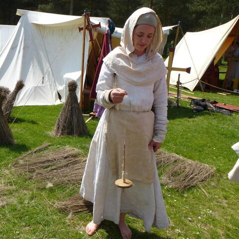 Vikings at the Priory: Viking Fashion Show