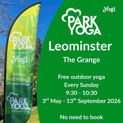 Park Yoga in Leominster poster