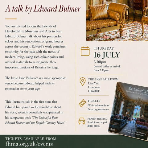 The Colourful Past - A talk by Edward Bulmer