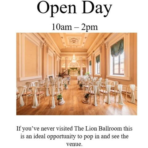 Open Day at The Lion Ballroom