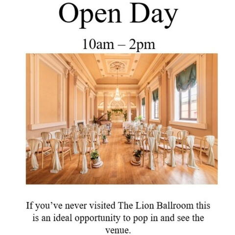 Open Day at The Lion Ballroom
