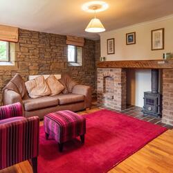 Lounge in Stables Cottage