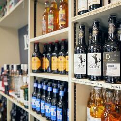 A wide selection of local wines, beers, ciders and spirits.