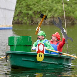 Not all floats in River Carnival need to be huge