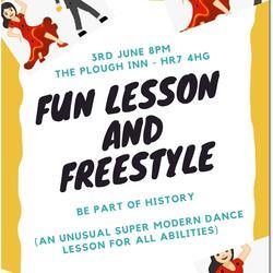 Dance Lesson Poster