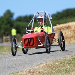 Soap Box racing down the common
