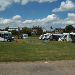 Camping at Hereford Rowing Club