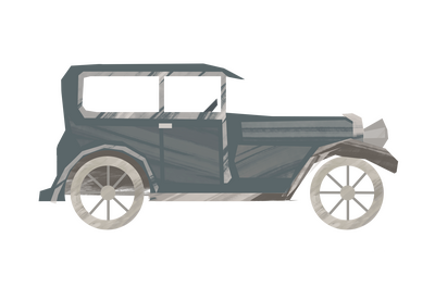 Model T Ford Car illustration