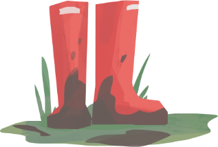 Wellies Illustration